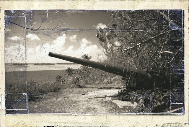 Hidden WWII Relics Along Bora Bora’s Coast